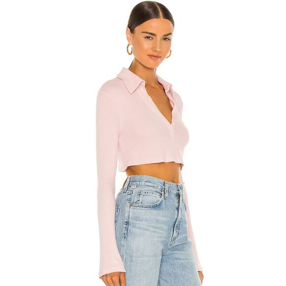 Lovers & Friends Celeste Top in Blush Pink NWT Size Small - Picture 2 of 3